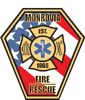 Monrovia Volunteer Fire Rescue Logo